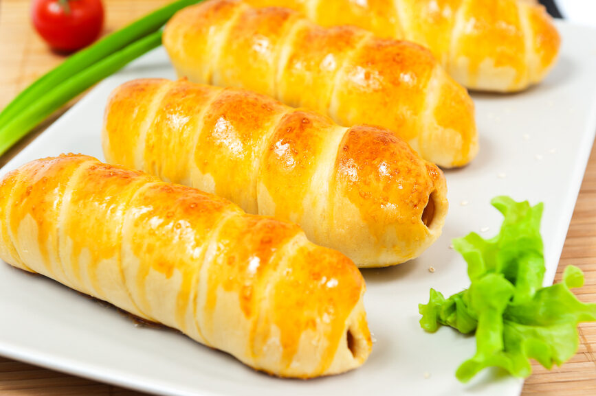 sausage-in-dough